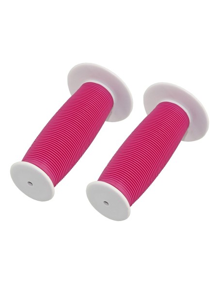 Mushroom Grips 7/8 long 115mm White/Pink.